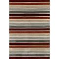 Art Carpet 2 X 4 Ft. Troy Collection Mainline Woven Area Rug, Red 25740